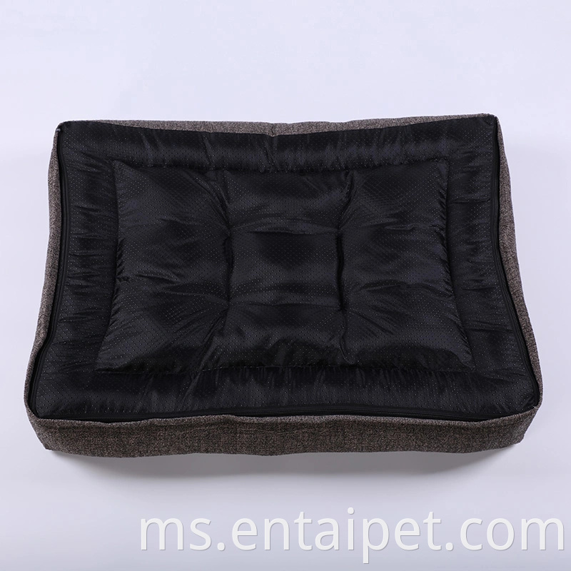 Chenille Fabric Unik Produk Pet Borong Mewah Mewah Bed